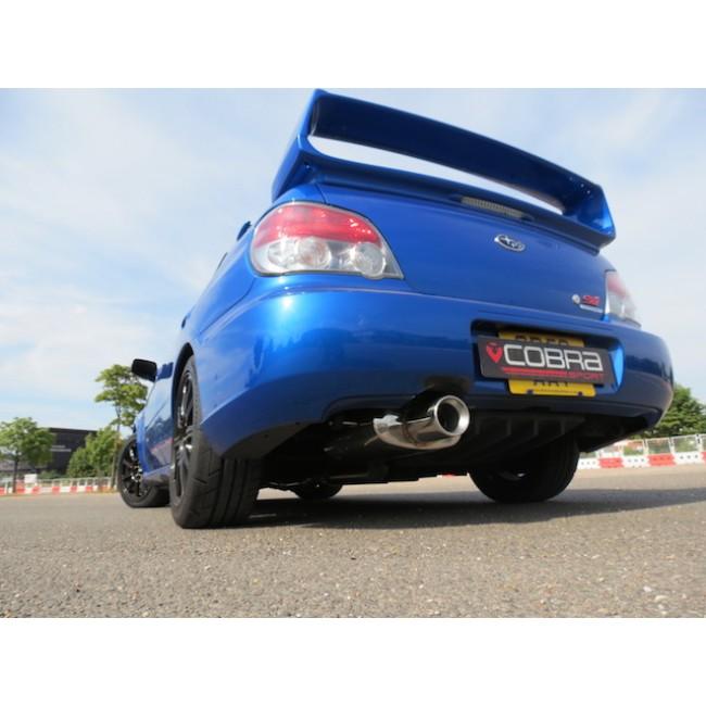 Subaru Impreza Turbo (93-00) 3" Track Turbo Back Performance Exhaust – Cobra Sport