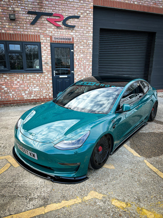 Tesla Model 3 Side Skirt Splitters - TRC Performance Styling