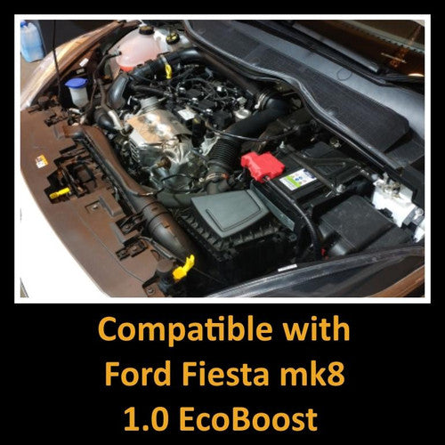 1.0 EcoBoost Ford Fiesta MK8 Black Performance Intake Kit - RAMAIR