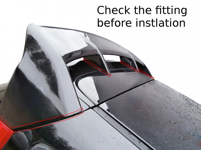 Ford Fiesta MK7 Roof Spoiler - Maxton Design