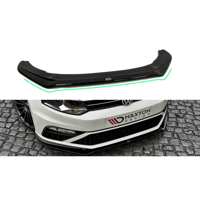 VW-Polo-GTI-MK5-(Facelift)-Front-Splitter-V.2-Maxton-Designs