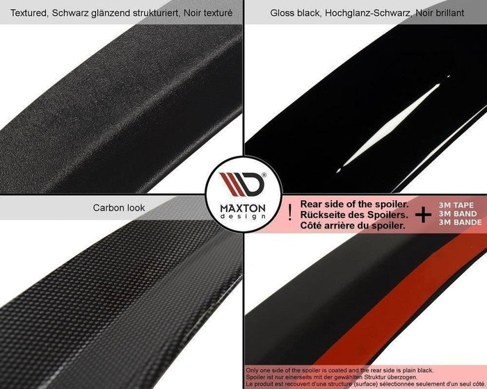 Audi A6 S-Line C6 FL Sedan Spoiler CAP - Maxton Design