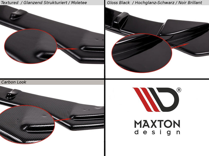 Audi A7 C8 (2018-) Front Splitter V1 - Maxton Design
