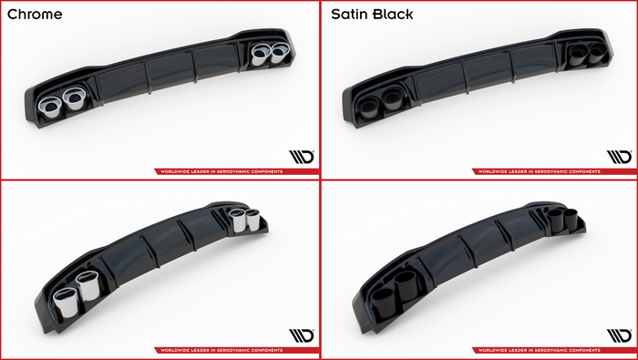 Audi A3 S-line Sportback 8Y (2020-) Rear Valance - Maxton Design