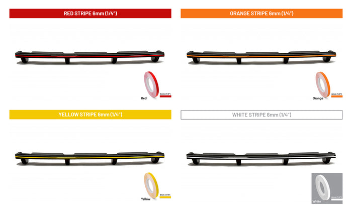 Audi A6 C7 S-line Avant Exhaust 2X1 (2011-2014) Central Rear Splitter - Maxton Design