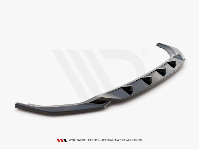 VW T6 Facelift (2019-) Front Splitter V2 - Maxton Design