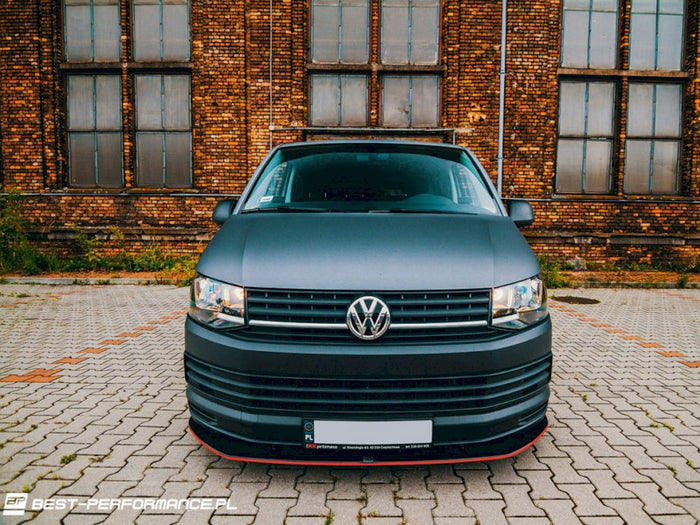 VW T6 (2015-19) Front Splitter V.1 - Maxton Design