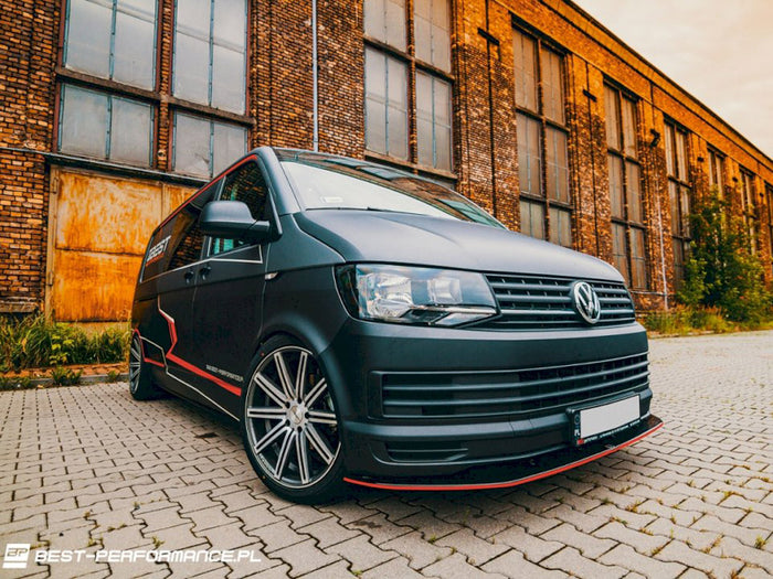 VW T6 (2015-19) Front Splitter V.1 - Maxton Design