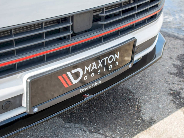 VW T6 (2015-19) Front Splitter V.2 - Maxton Design