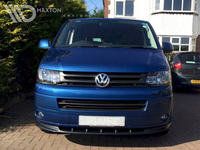 VW T5 (Facelift) Front Splitter - Maxton Design