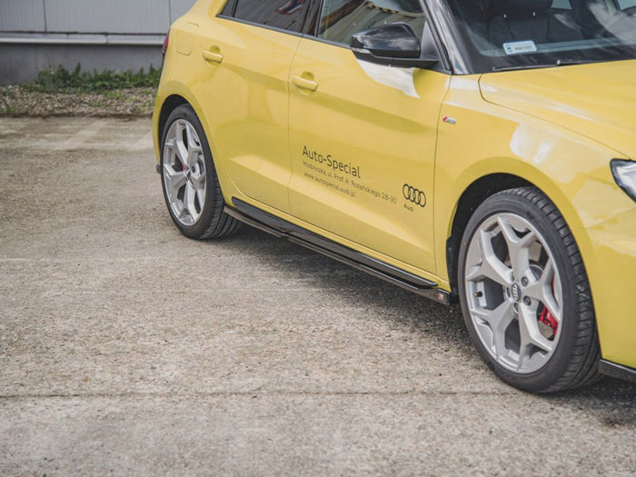 Audi A1 S-line GB (2018-) Side Skirts Splitters - Maxton Design