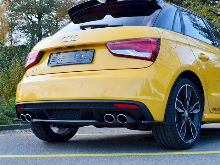 Audi S1 MK1 (2014-2018) Rear Central Splitter - Maxton Design