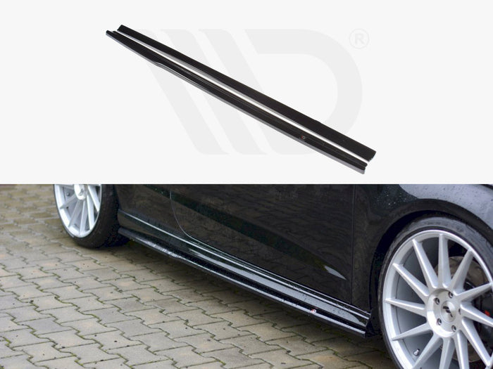 Audi S3 / A3 S-line 8V / 8V FL Hatchback Side Skirts Diffusers - Maxton Design