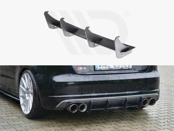 Audi S3 / A3 S-line 8V Hatchback / Sportback (2012-2016) Rear Diffuser - Maxton Design
