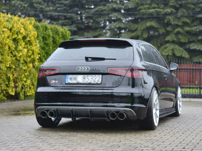 Audi S3 / A3 S-line 8V Hatchback / Sportback (2012-2016) Rear Diffuser - Maxton Design