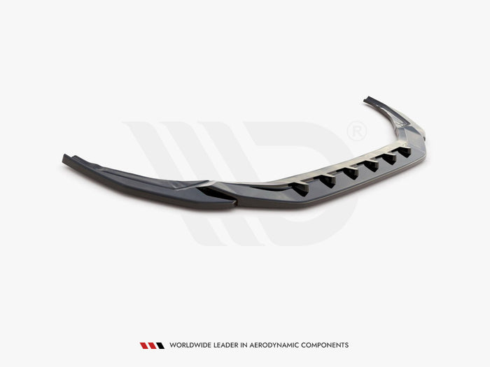 Audi S3 / A3 S-line 8Y (2020-) Front Splitter V.4 - Maxton Design
