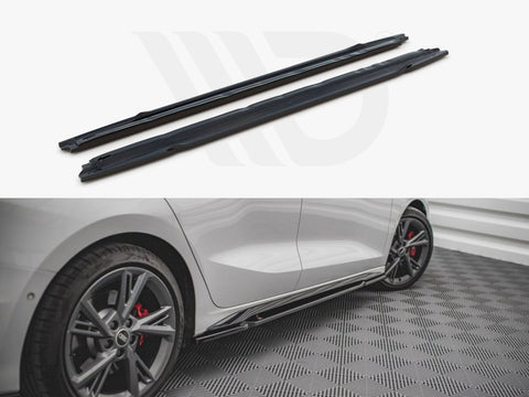 Audi S3 / A3 S-line 8Y (2020-) Side Skirts Diffusers - Maxton Design