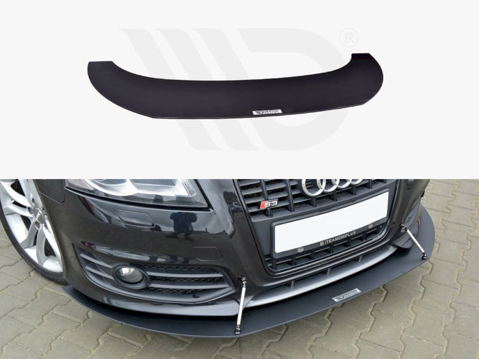Audi S3 8P (Facelift Model) 2009-2013 Front Racing Splitter - Maxton Design