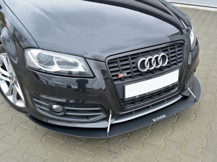Audi S3 8P (Facelift Model) 2009-2013 Front Racing Splitter - Maxton Design