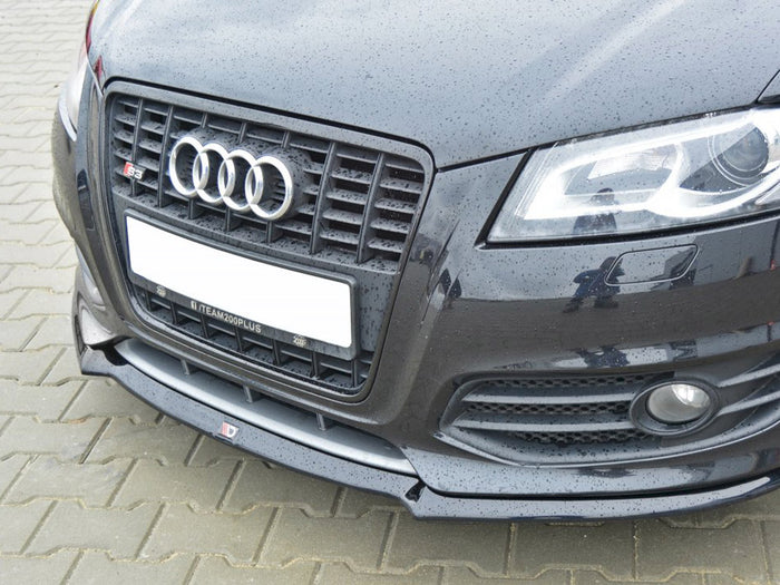 Audi S3 8P (Facelift Model) 2009-2013 Front Splitter V.1 - Maxton Design