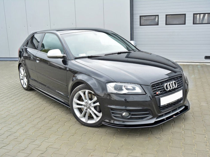 Audi S3 8P (Facelift Model) 2009-2013 Front Splitter V.2 - Maxton Design