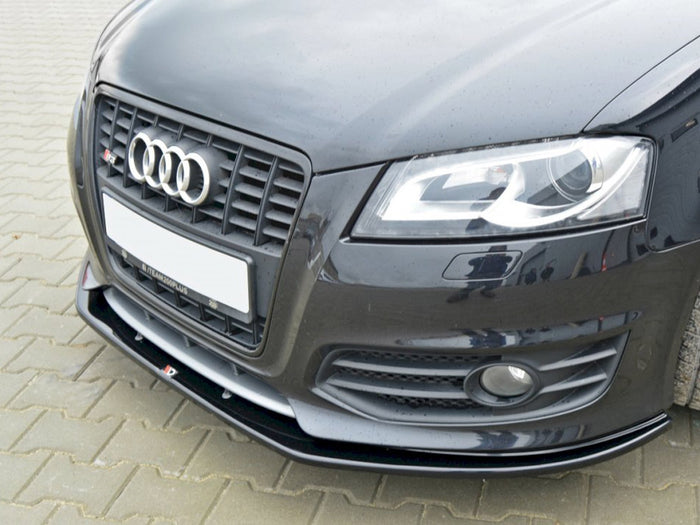 Audi S3 8P (Facelift Model) 2009-2013 Front Splitter V.2 - Maxton Design