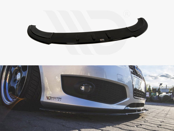 Audi S3 8P Front Splitter - Maxton Design