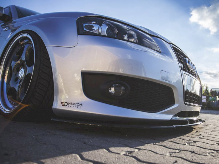 Audi S3 8P Front Splitter - Maxton Design