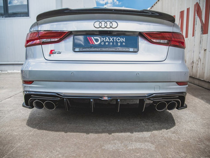 Audi S3 Sedan 8V Facelift (2016-2020) Rear Valance - Maxton Design
