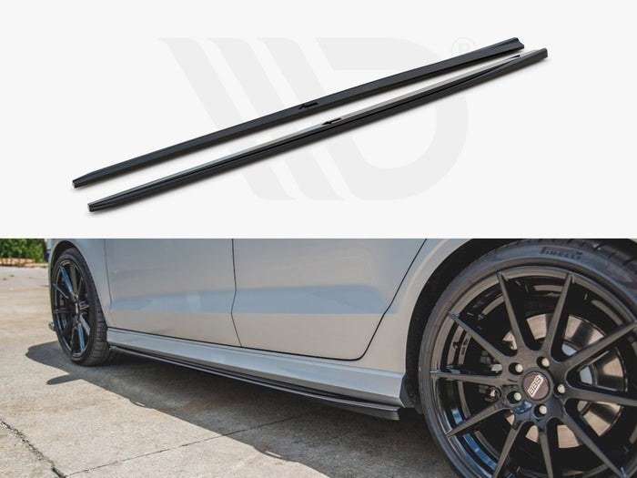 Audi S3 Sedan 8V Facelift (2016-2020) Side Skirts Diffusers V.2 - Maxton Design