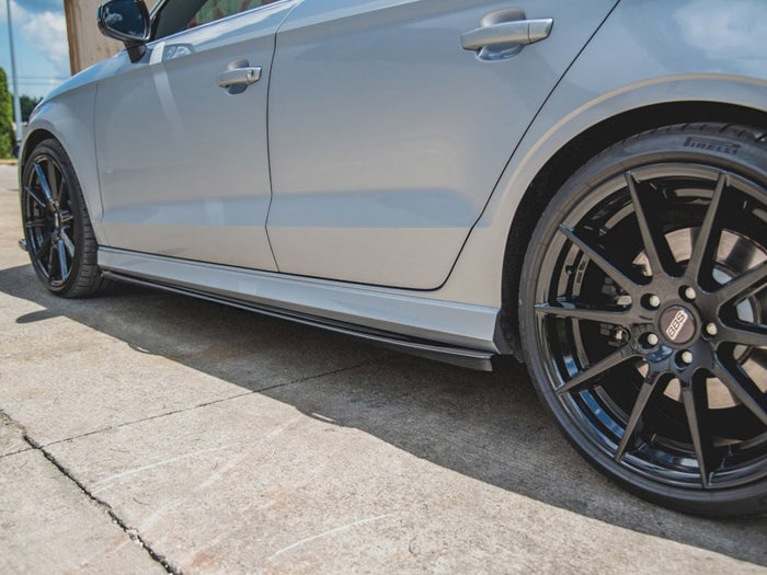 Audi S3 Sedan 8V Facelift (2016-2020) Side Skirts Diffusers V.2 - Maxton Design
