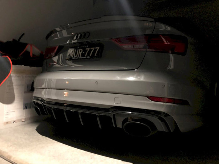 Audi RS3 8V Facelift Sedan (2017-20) Rear Diffuser - Maxton Design