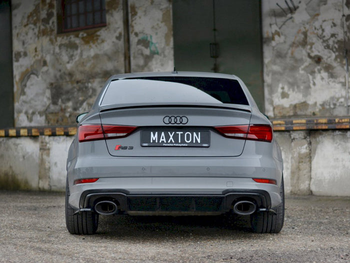 Audi RS3 8V Facelift Sedan (2017-20) Rear Side Splitters - Maxton Design