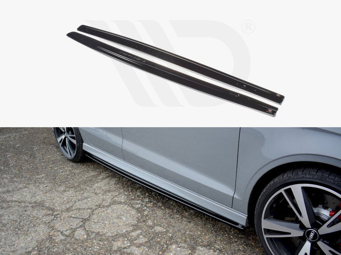 Audi RS3 8V Facelift Sedan (2017-20) Side Skirts Diffusers - Maxton Design