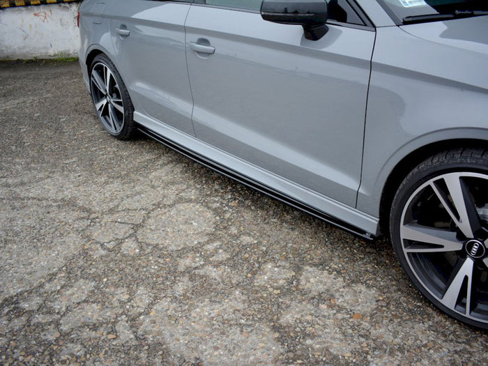 Audi RS3 8V Facelift Sedan (2017-20) Side Skirts Diffusers - Maxton Design