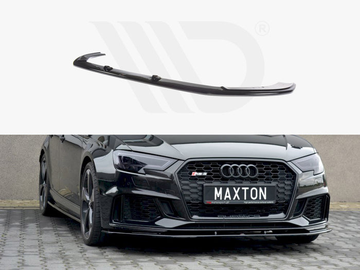 Audi RS3 8V Facelift Sportback (2017 - 20) Front Splitter V.1 - Maxton Design