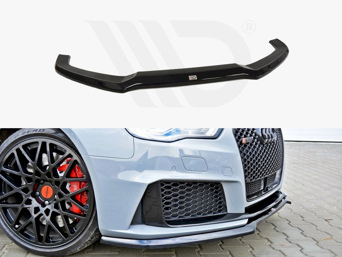 Audi RS3 8VA Sportback Pre-facelift (2015-2016) Front Splitter V.1 - Maxton Design