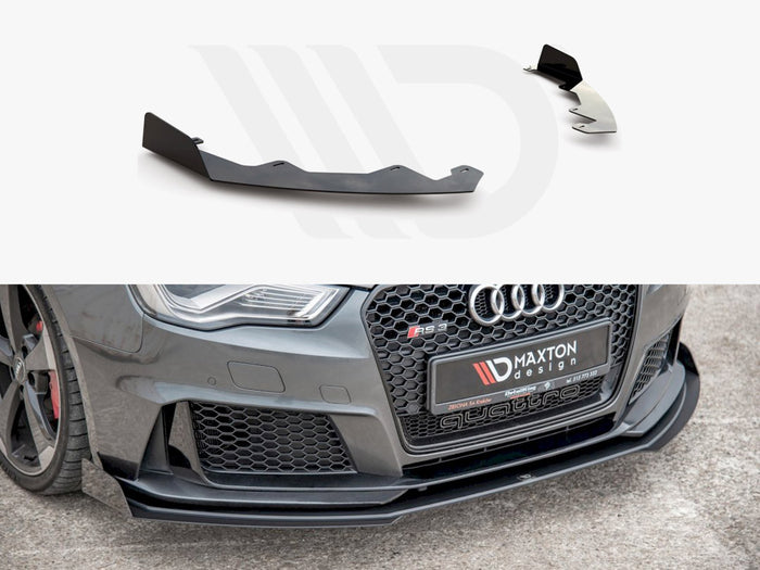 Audi RS3 8V Sportback (2015-2016) Front Splitter Flaps - Maxton Design