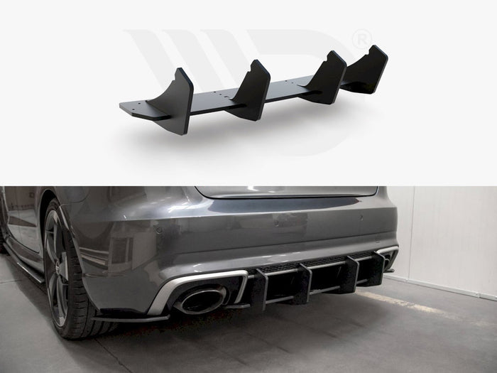 Audi RS3 8V Sportback (2015-2016) Maxton Racing Rear Diffuser V2 - Maxton Design