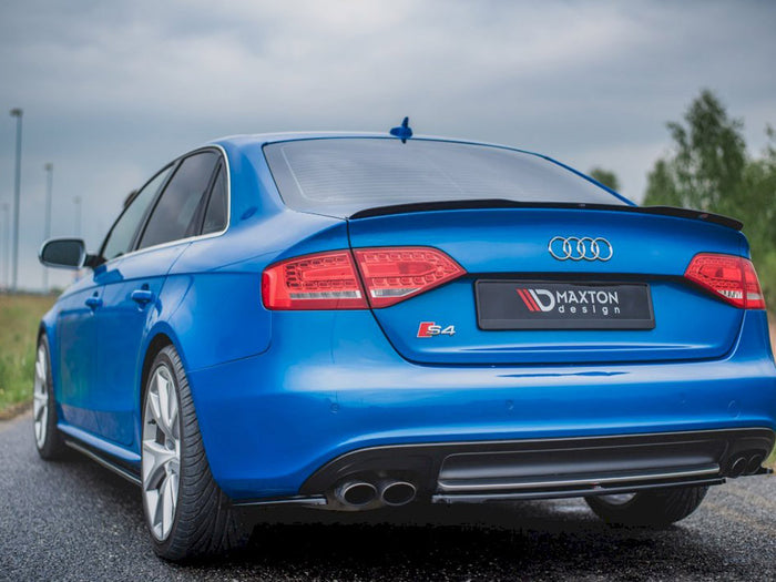 Audi A4 / A4 S-line B8 / B8 FL Sedan Spoiler CAP - Maxton Design