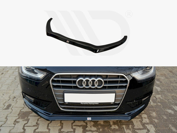 Audi A4 B8 (Facelift) Front Splitter V.2 - Maxton Design