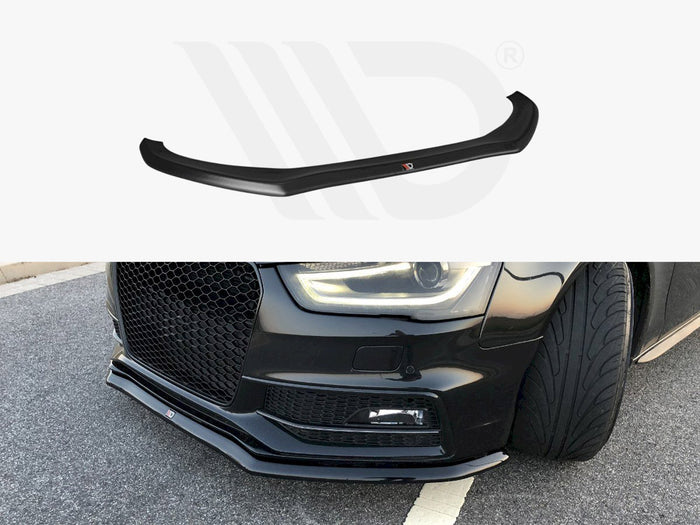 Audi S4 B8/ A4 B8 S-line Facelift Front Splitter V.1 - Maxton Design