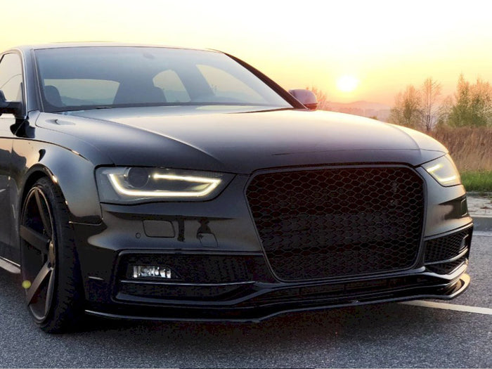 Audi S4 B8/ A4 B8 S-line Facelift Front Splitter V.2 - Maxton Design