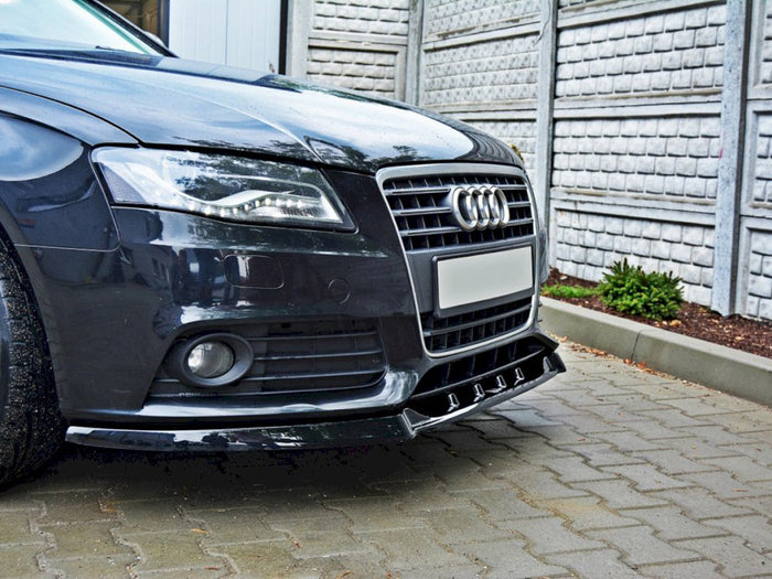Audi A4 B8 (Preface) (2007-2011) Front Splitter V.1 - Maxton Design