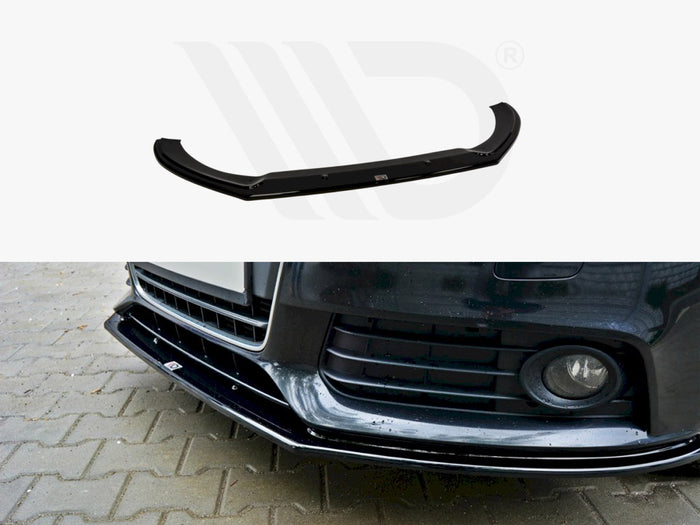 Audi A4 B8 (Preface) (2007-2011) Front Splitter V.2 - Maxton Design