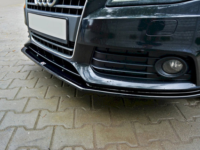Audi A4 B8 (Preface) (2007-2011) Front Splitter V.2 - Maxton Design