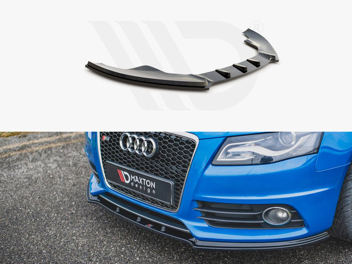 Audi S4/ A4 S Line (2008-2011) Front Splitter - Maxton Design