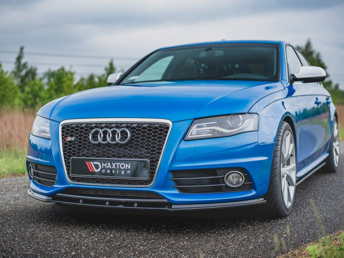 Audi S4/ A4 S Line (2008-2011) Front Splitter - Maxton Design