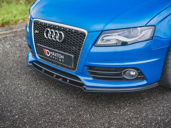 Audi S4/ A4 S Line (2008-2011) Front Splitter - Maxton Design