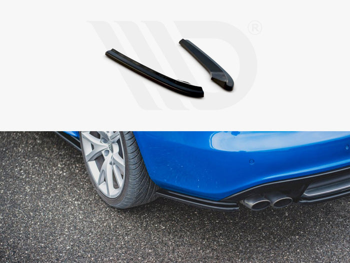 Audi S4/ A4 S-line B8 Sedan (2008-2011) Rear Side Splitters - Maxton Design